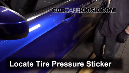 Tire Pressure For 2012 Ford Escape